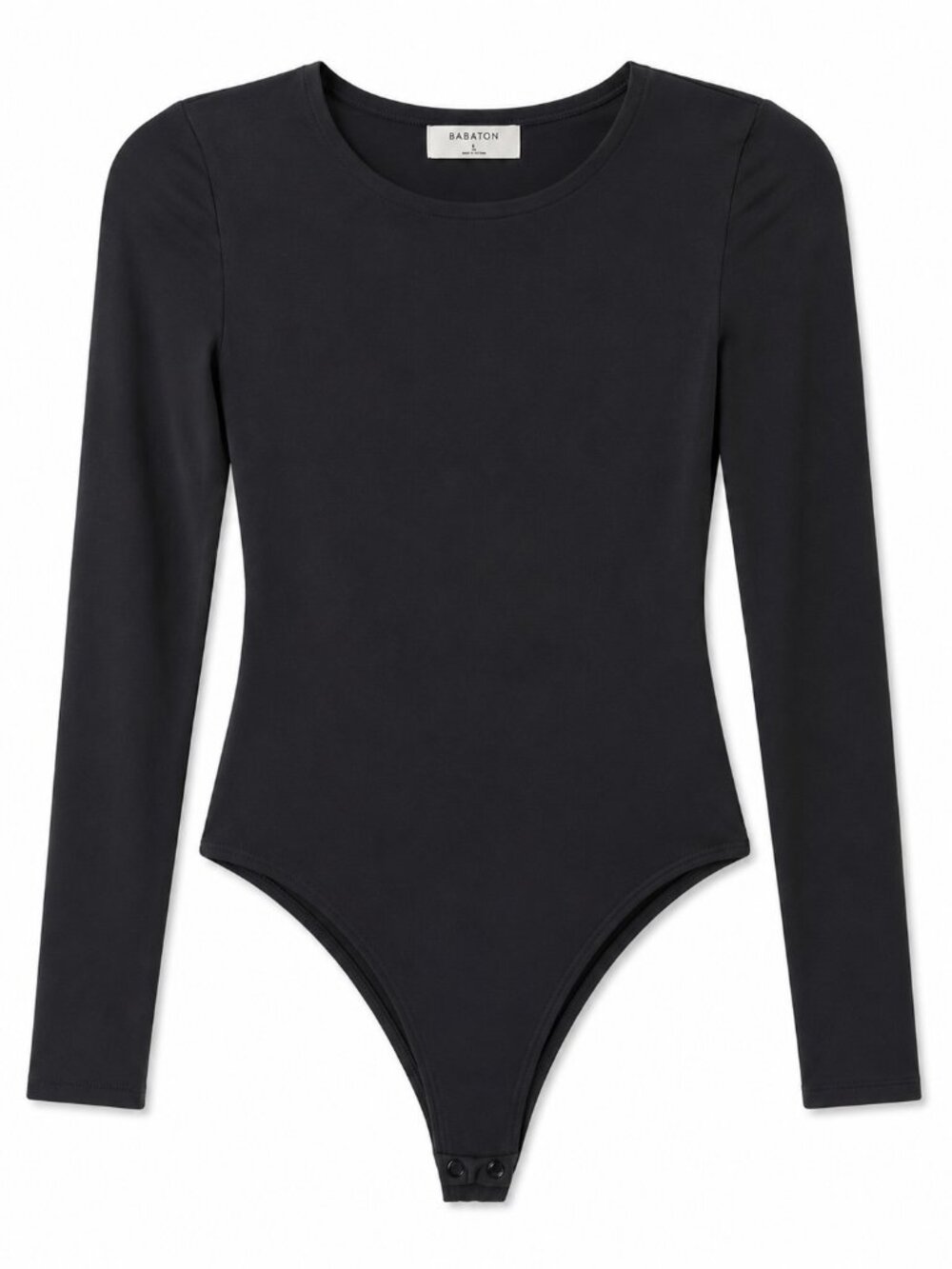 Aritzia Babaton Original Contour Prosperity Crew Bodysuit | S | Black
